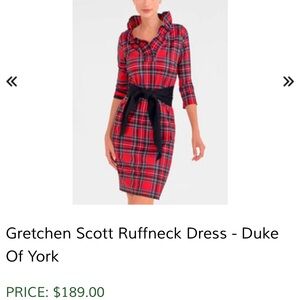Gretchen Scott Ruffneck Dress - Duke Of York